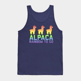 Alpaca Rainbow Tank Top